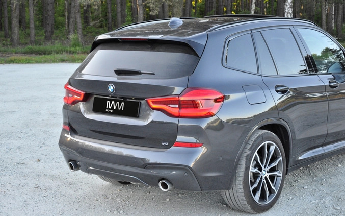 BMW X3 cena 156999 przebieg: 143500, rok produkcji 2019 z Serock małe 529